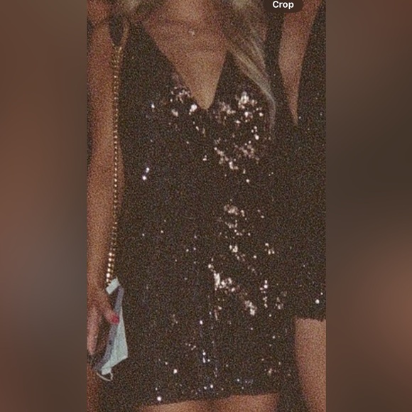 Free People Double Take Sequin Mini Dress XS - Picture 13 of 16